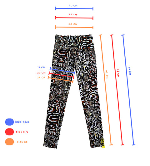 Leggings PSYCHE NOIR Adult