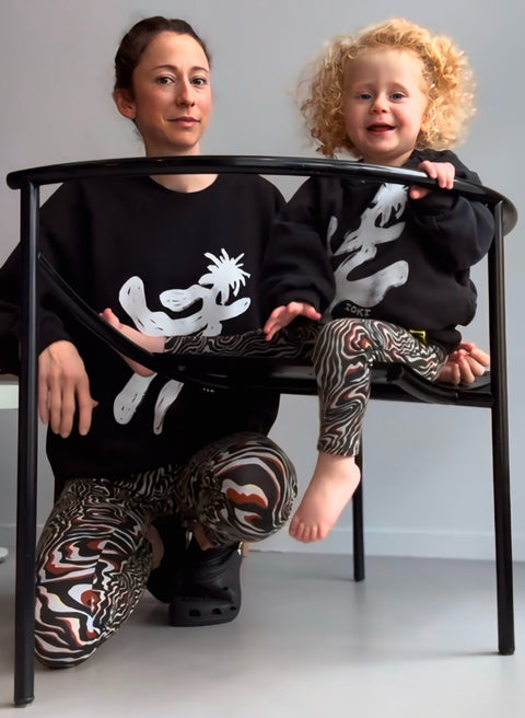 MATCHY LEGGINGS Psyche 1 Adult + 1 Kid