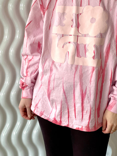 T-shirt ROSE tie dye